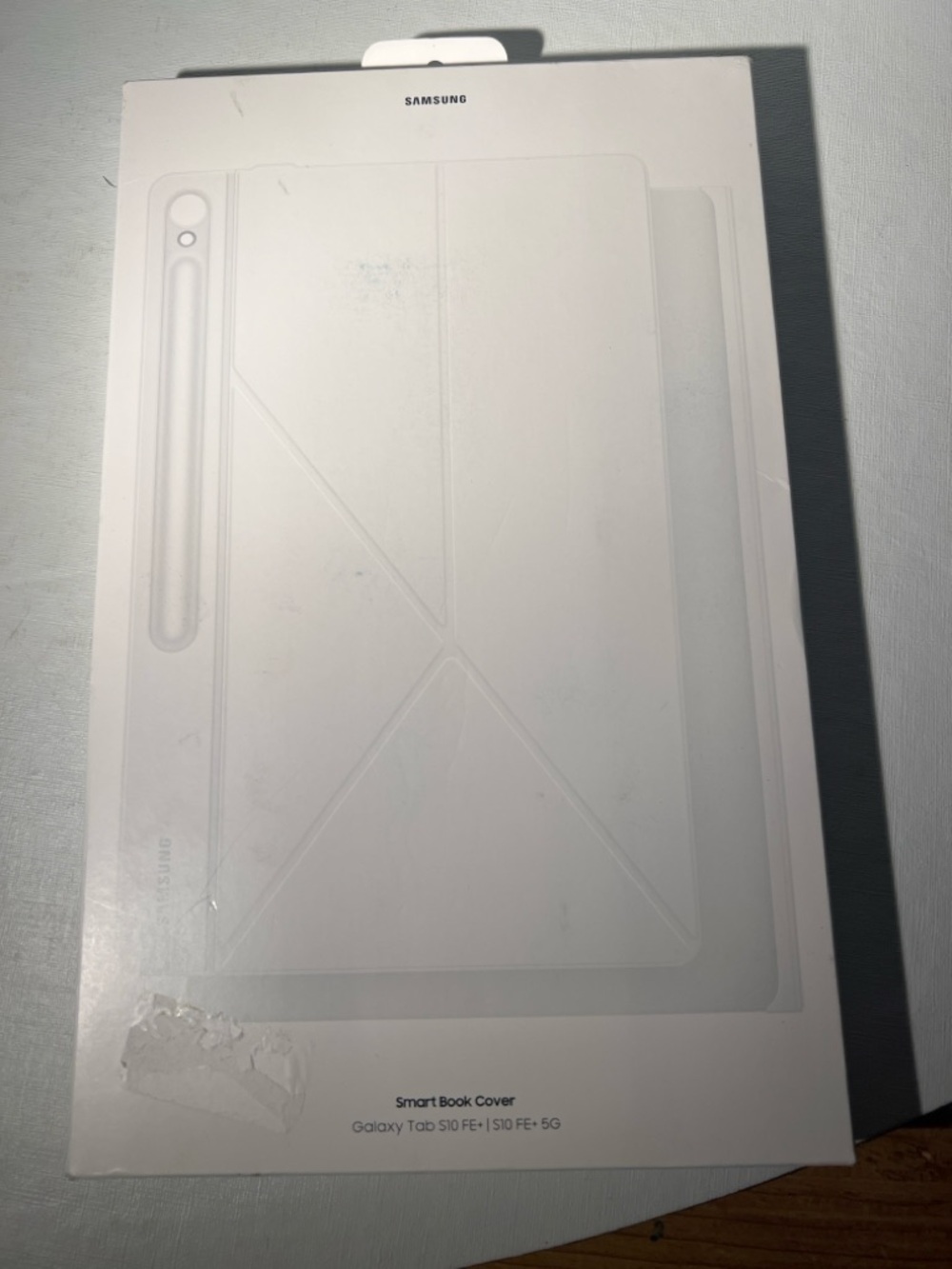 Samsung Smart Book Cover for Galaxy Tab S10 FE+ / S10 FE+ 5G White EF-BX620